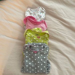 Carters simply joys 0-3 months onesies